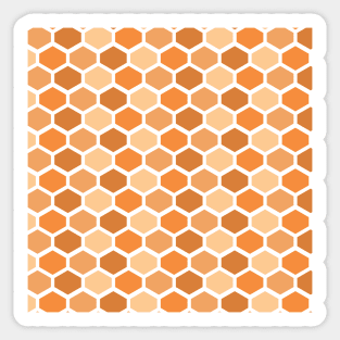 Mid Century Modern Honeycomb Sticker